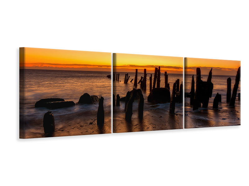 panoramic-3-piece-canvas-print-soothing-mood-by-the-sea