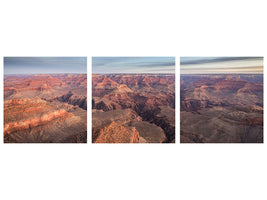 panoramic-3-piece-canvas-print-south-rim-sunrise