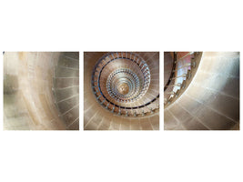 panoramic-3-piece-canvas-print-spiral-staircase