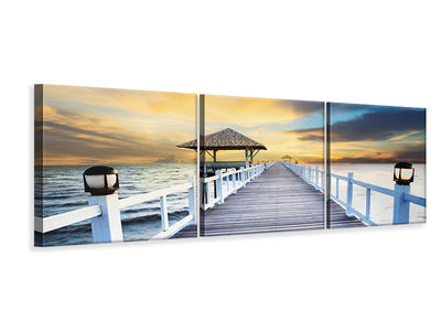 panoramic-3-piece-canvas-print-the-bridge-into-the-sea