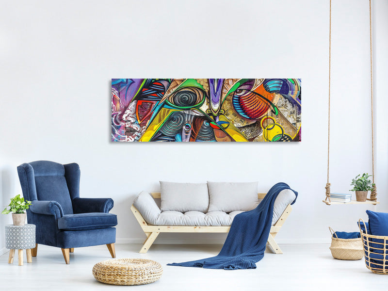 panoramic-canvas-print-fantasy-graffiti