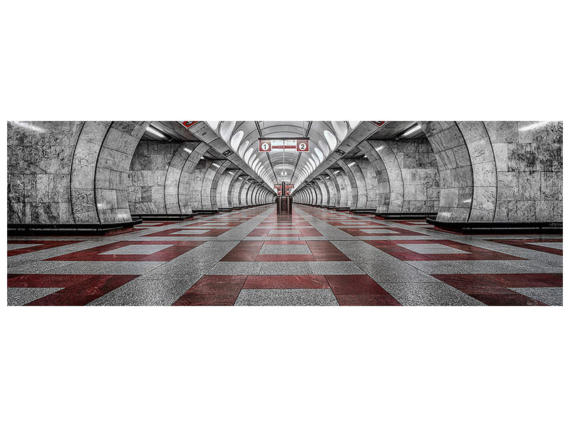 panoramic-canvas-print-prague-metro